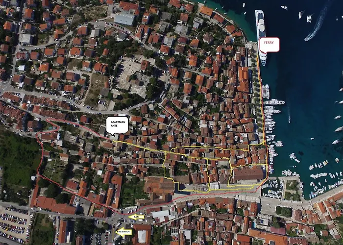 Lägenhet Ante 1 Hvar Center, Pool Hvar Town